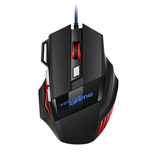 Hyperspeed RGB Gaming Mouse | 7D Wired USB Esports Mouse for PC & Laptop Gamers