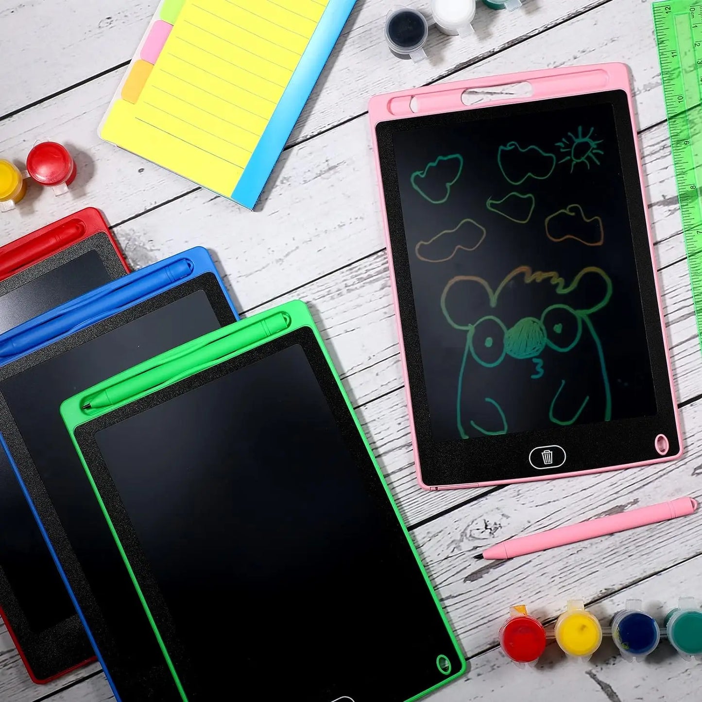 8.5-Inch LCD Writing Tablet | LED Drawing Board & Erasable Sketchpad for Kids