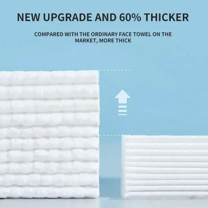 Disposable Face Towels | Soft Microfibre Facial Cleansing Towels for Home & Salon