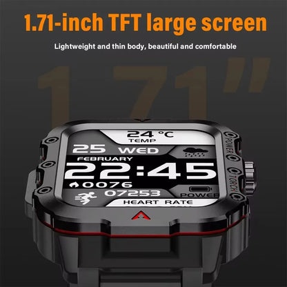 2025 Smartwatch | 1.71'' HD Display GPS Smart Watch with Call & Fitness Tracking