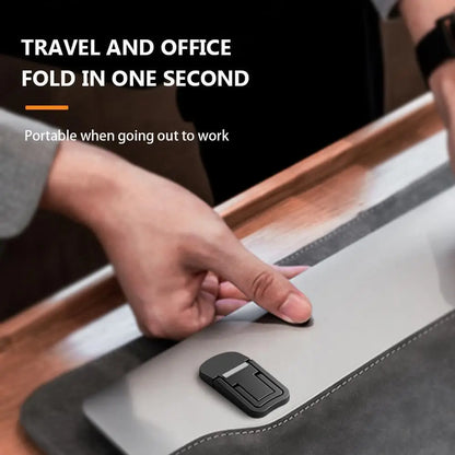 2PCS Foldable Laptop Stand Set | Adjustable Notebook & Tablet Riser with Cooling Design