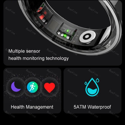 Qring R09/R06 Smart Ring | Waterproof Fitness Tracker & Remote Control Ring 2024