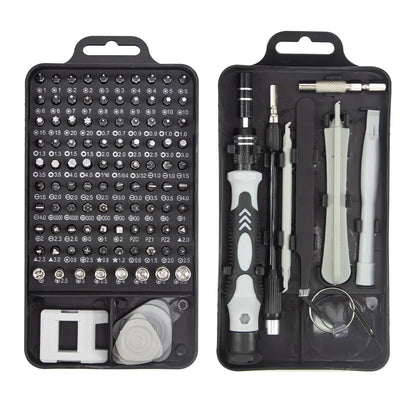 115-in-1 Precision Screwdriver Set | Magnetic Repair Tool Kit for Laptop, Phone & Household