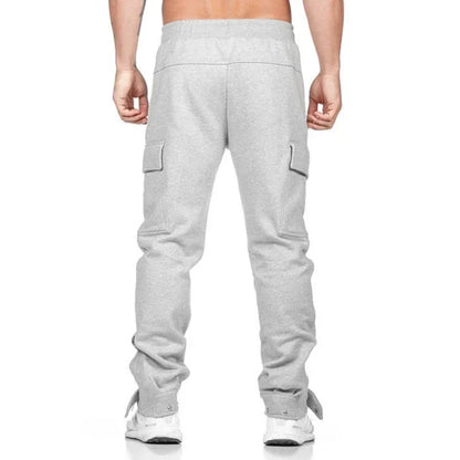 Men’s Cargo Pants | Slim Fit Joggers Trousers Casual Korean Harajuku Style