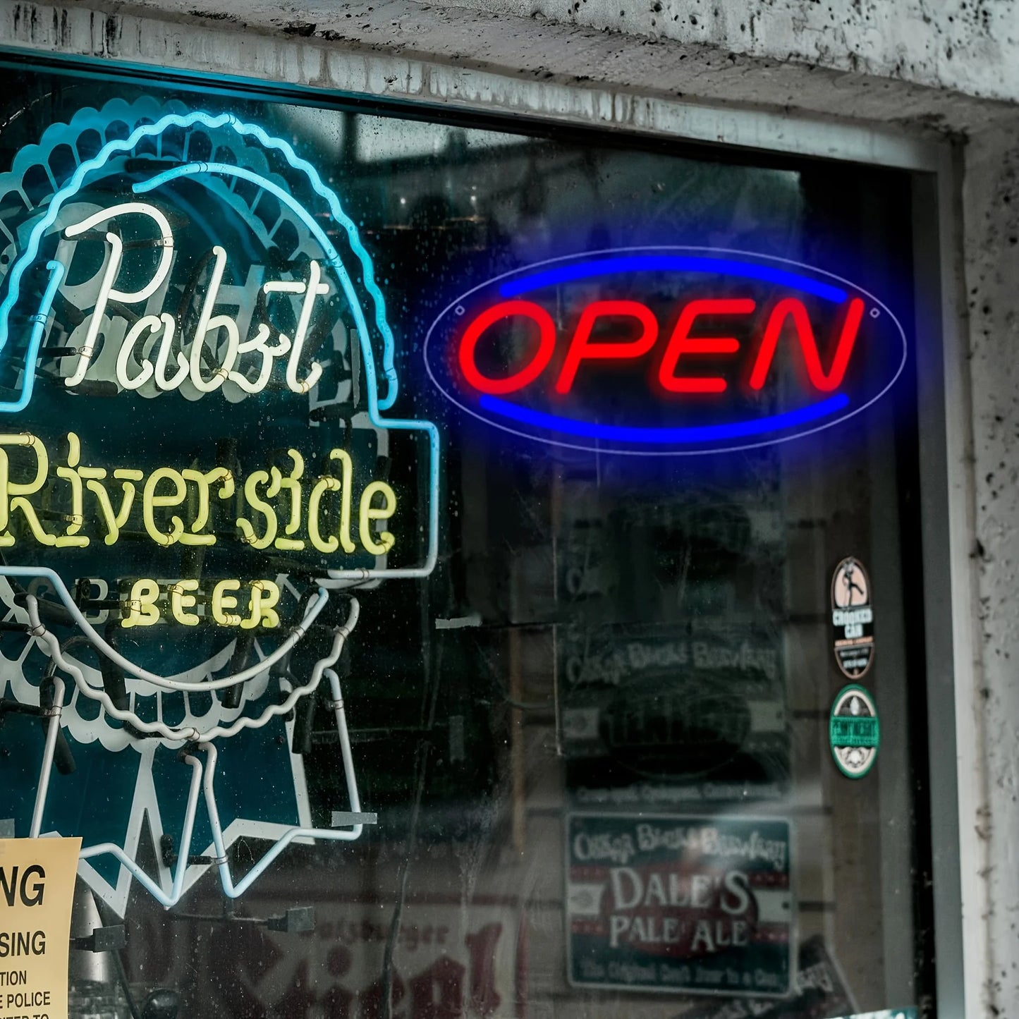 LED Open Neon Sign | USB-Powered Wall Light for Shops, Bars & Cafés