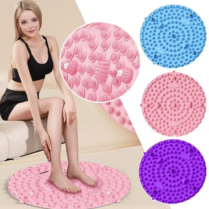 Foot Yoga Massage Acupressure Mat | Muscle Relaxation & Fitness Foot Training Board