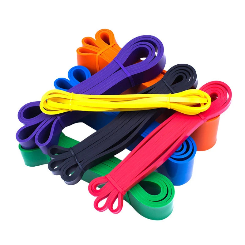 Resistance Bands Set | Elastic Assistance Bands for Home Workouts, Pilates & Gym
