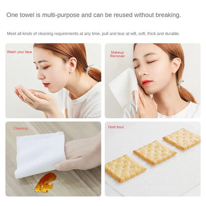 Disposable Face Towels | Soft Microfibre Facial Cleansing Towels for Home & Salon