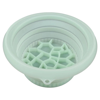 Foldable Silicone Face Ice Bath Bowl | Large Cold Therapy Facial Bowl for At-Home Skin Care