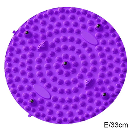 Foot Yoga Massage Acupressure Mat | Muscle Relaxation & Fitness Foot Training Board