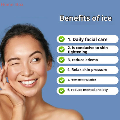 Foldable Silicone Face Ice Bath Bowl | Large Cold Therapy Facial Bowl for At-Home Skin Care