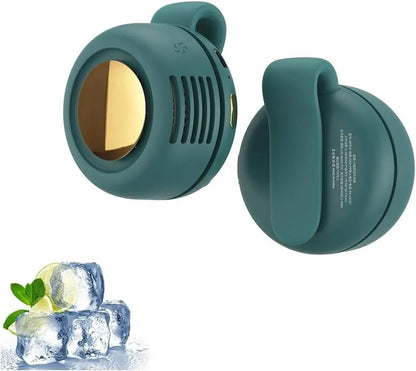 Mini Clip-On Fan | Portable Silent Bladeless Fan with 3 Speeds for Waist & Desk