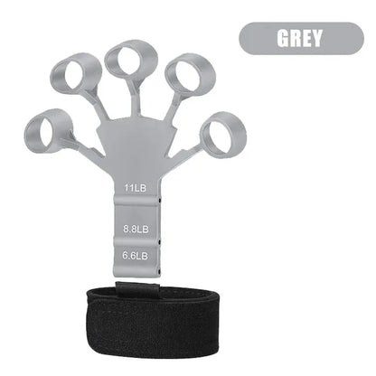 Finger Strengthener | 6-Level Resistance Grip Trainer for Hand, Wrist & Rehab