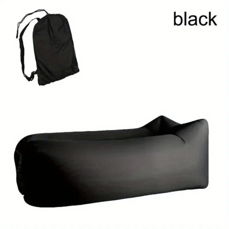 Inflatable Sofa | Foldable Fast-Inflating Lounger for Camping & Home Relaxing