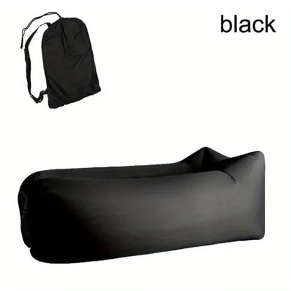 Inflatable Sofa | Foldable Fast-Inflating Lounger for Camping & Home Relaxing