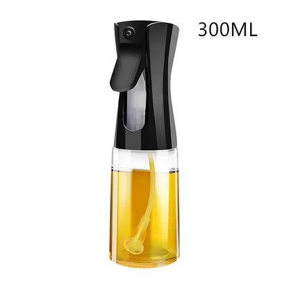 Oil Spray Bottle | 200ml & 300ml Refillable Olive Oil Dispenser for Cooking, BBQ & Baking