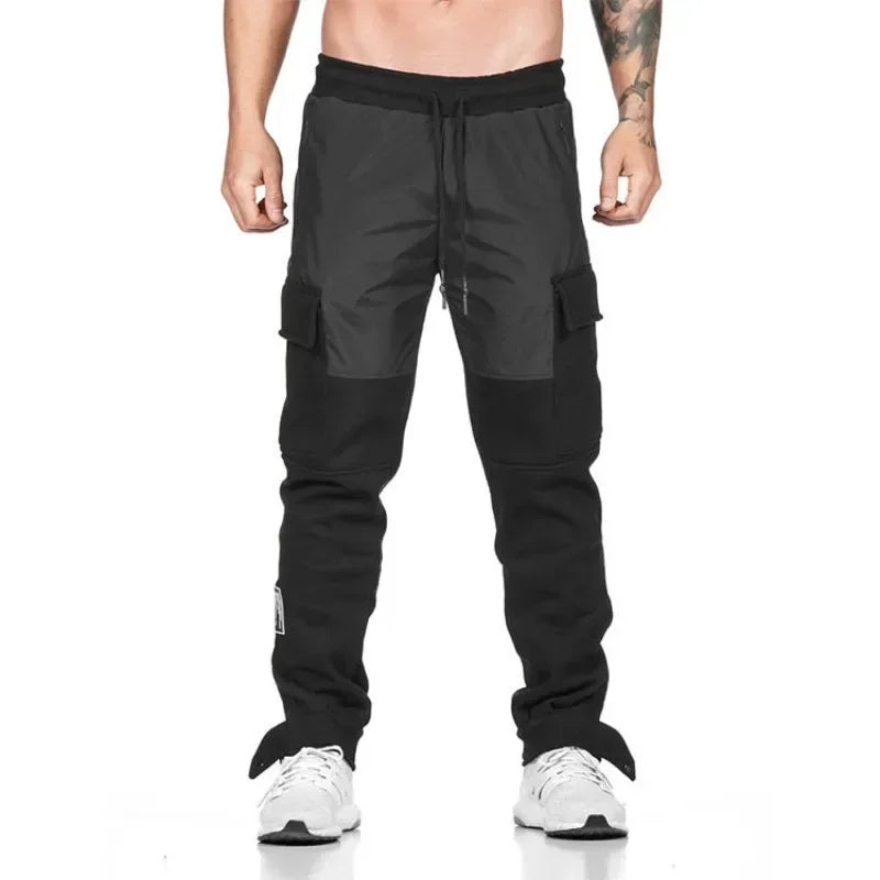 Men’s Cargo Pants | Slim Fit Joggers Trousers Casual Korean Harajuku Style