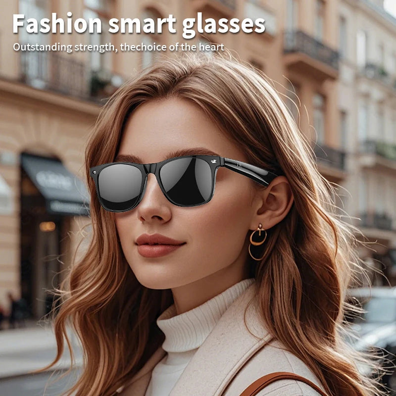 AI Smart Glasses | High-Tech Eyewear with Sunglass, Blue Light & Myopia Lens Options