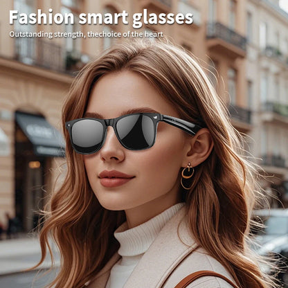 AI Smart Glasses | High-Tech Eyewear with Sunglass, Blue Light & Myopia Lens Options