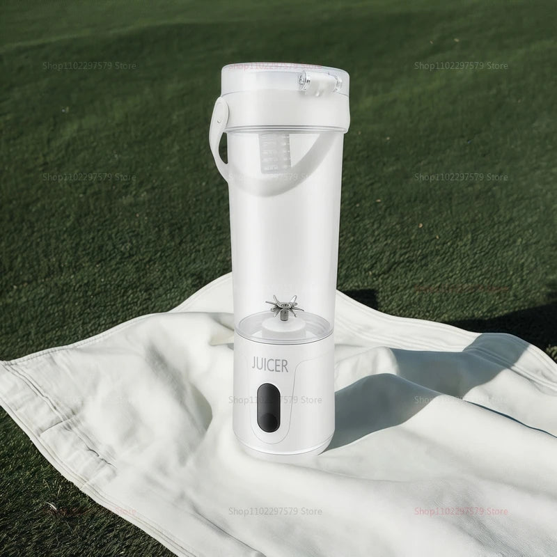 Portable Blender 600ml | USB Rechargeable Smoothie Maker & Personal Fruit Juicer
