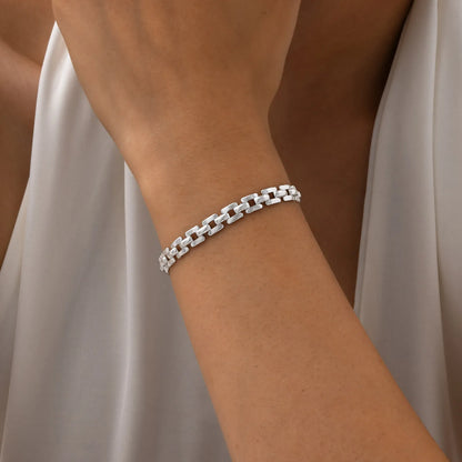 Minimalist Chain Bracelet for Women | Stainless Steel Waterproof Jewelry Gift