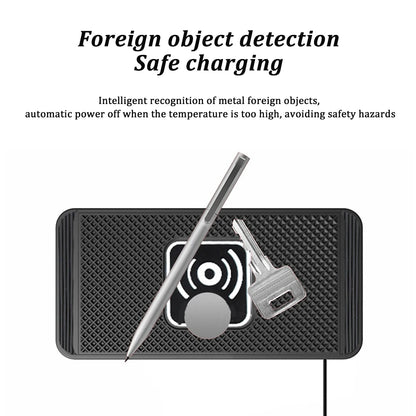 15W Wireless Charger | Smart Auto-Sensing Fast Charger for Car & Home