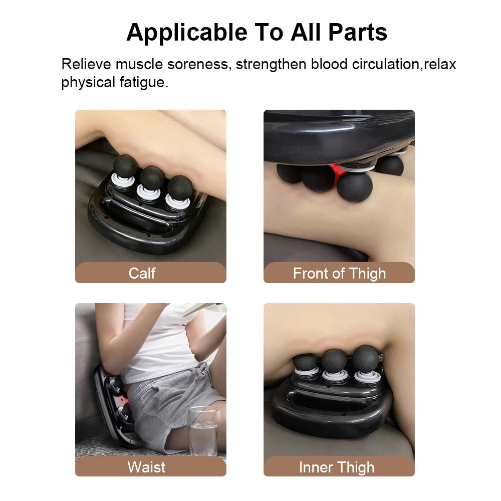 Fascia Massage Gun | High-Frequency Muscle Massager for Back, Shoulder & Body