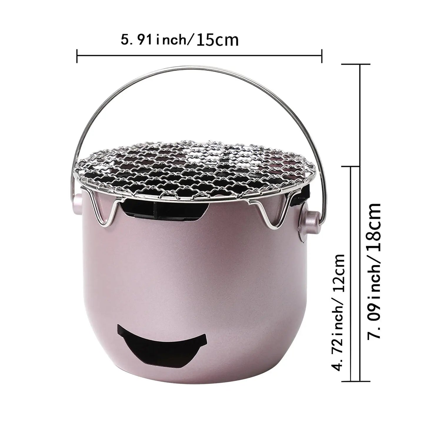 Compact Camping Stove | Lightweight Multipurpose Outdoor Burner for Cooking & Heating