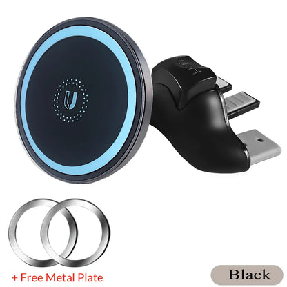 Magnetic Car Phone Holder | CD Slot MagSafe Mount for iPhone & Universal Phones
