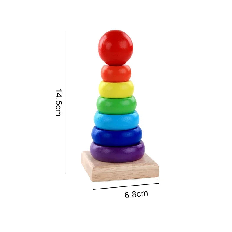 Montessori Wooden Toys | Educational Puzzles for Baby Development (Ages 1–3)