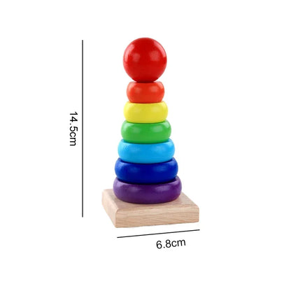 Montessori Wooden Toys | Educational Puzzles for Baby Development (Ages 1–3)