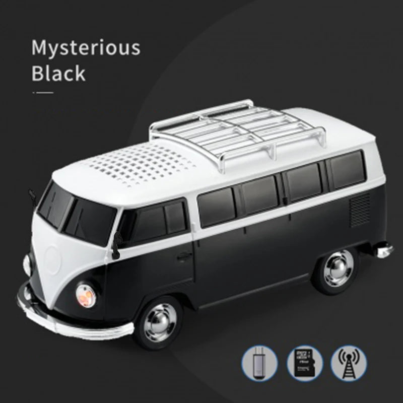 Portable School Bus Speaker | Mini Wireless Speaker with TF Card Slot – Kids’ Gift