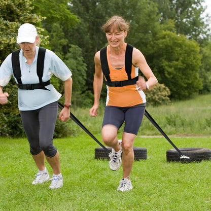 Sled Pulling Harness | Adjustable Resistance Training Harness with Padded Straps