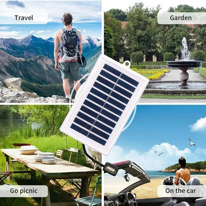 Portable Solar Charger | USB Power Bank for Camping, Travel & Emergency Use