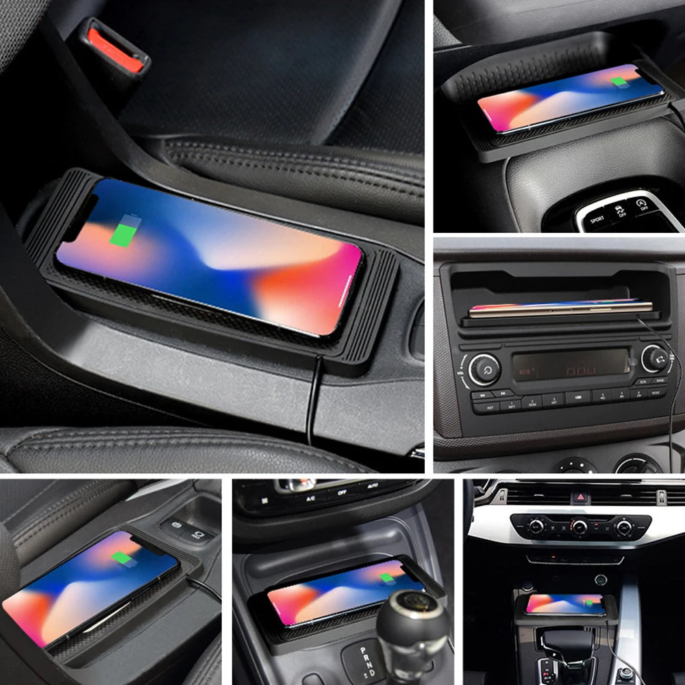 15W Wireless Charger | Smart Auto-Sensing Fast Charger for Car & Home