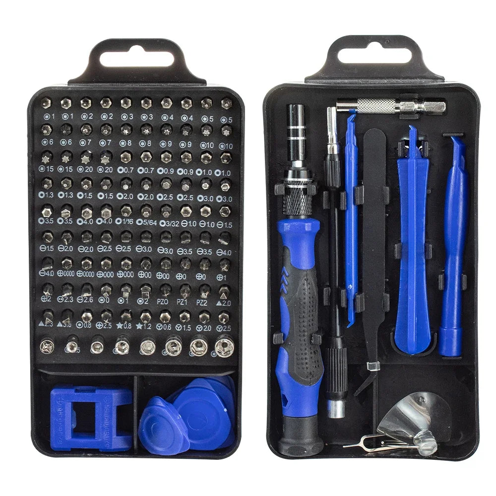 115-in-1 Precision Screwdriver Set | Magnetic Repair Tool Kit for Laptop, Phone & Household