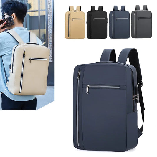 Anti-Theft Laptop Backpack | Large Capacity Travel & Business Bag with Password Lock