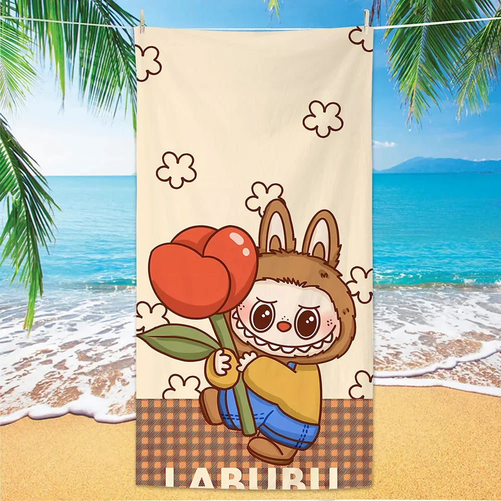 Portable Beach Towel | Quick-Dry, Anti-Sand Travel Blanket for Swimming & Pool