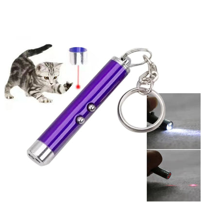 Cat Laser Pointer Toy | LED Red Dot Teaser Pen for Interactive Play