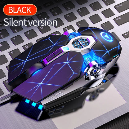 Ergonomic RGB Gaming Mouse | Wired 3200DPI USB 6-Button Mute LED Mouse for PC & Laptop