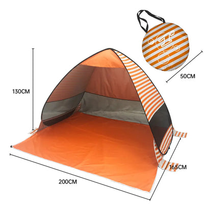 Automatic Pop-Up Beach Tent | Portable Waterproof UV Protection Camping Shelter