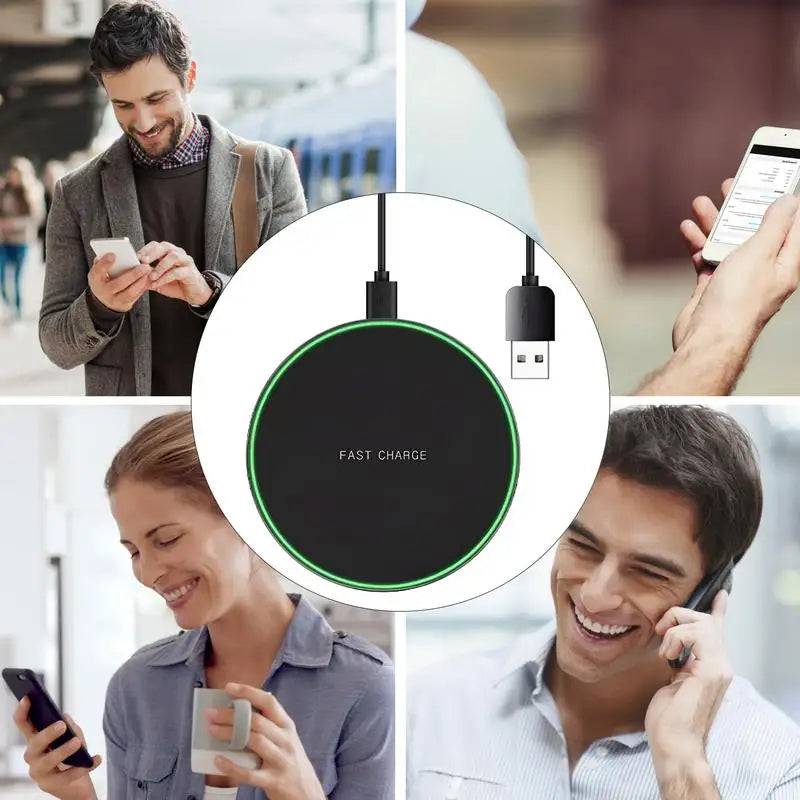 Fast Wireless Charger Station | 15W/30W/50W Charging Pad & Dock for Smartphones
