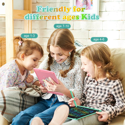 8.5-Inch LCD Writing Tablet | LED Drawing Board & Erasable Sketchpad for Kids