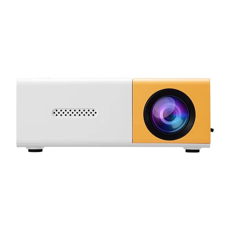 Portable Mini Projector | Full HD 1080P Support with Remote & USB Connection