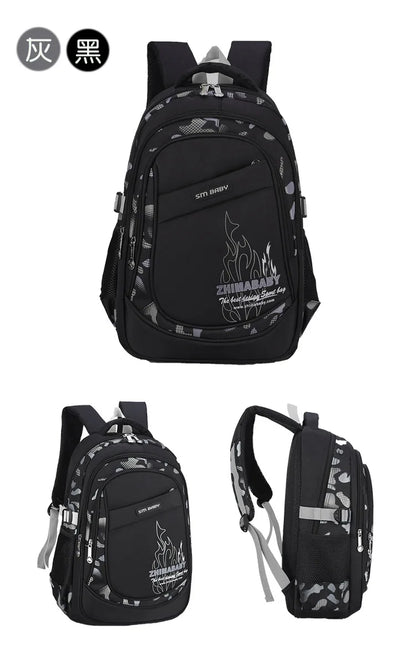 Waterproof Kids School Backpack | Lightweight Durable Bookbag for Boys & Girls (6–12 Years)
