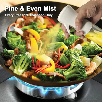 Oil Spray Bottle | 200/300/500ml Refillable Olive Oil & Vinegar Dispenser for Cooking & BBQ