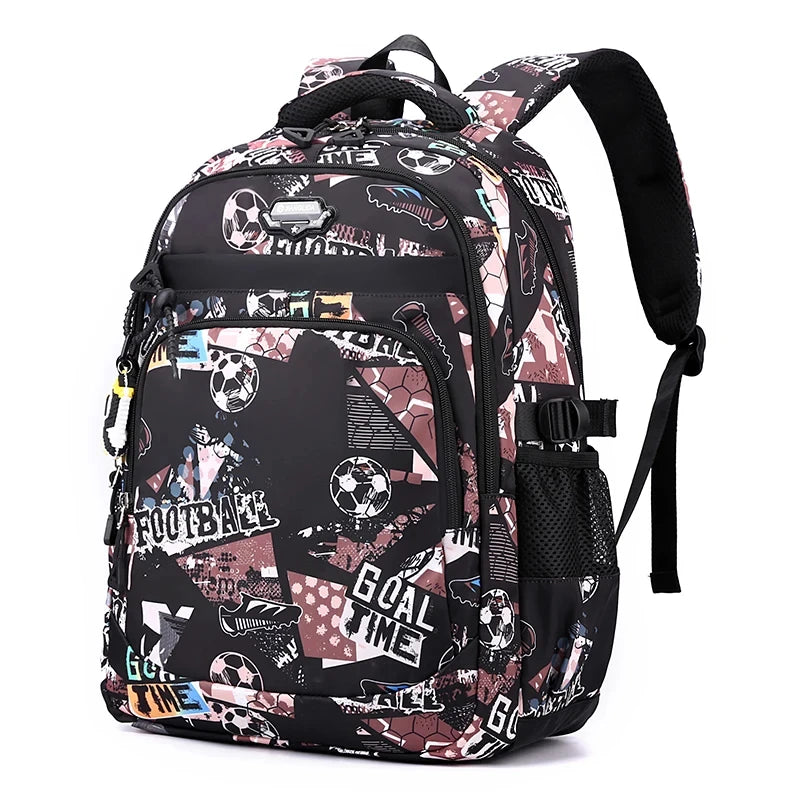 2024 Kids School Backpack | Waterproof Book Bag for Boys & Girls Grades 1–6