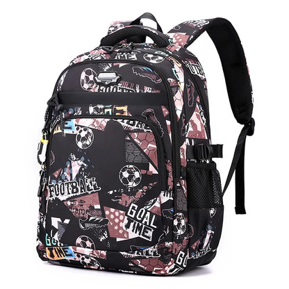 2024 Kids School Backpack | Waterproof Book Bag for Boys & Girls Grades 1–6