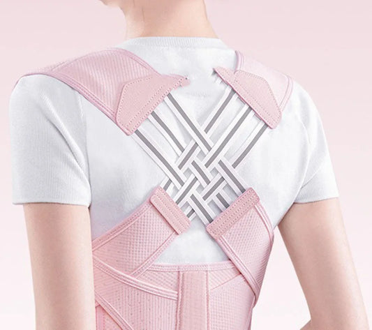 Posture Corrector | Adjustable Back Brace for Spine Alignment & Upper Back Support