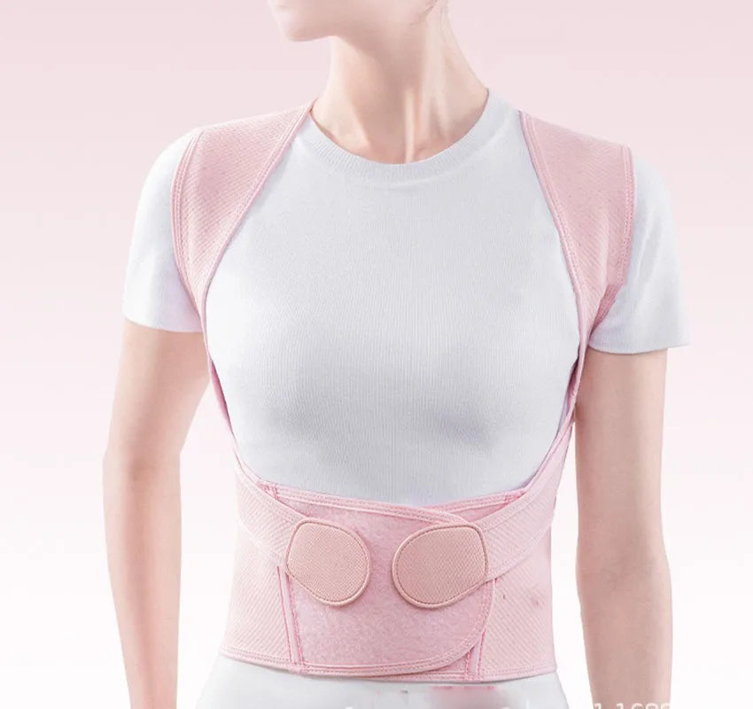 Posture Corrector | Adjustable Back Brace for Spine Alignment & Upper Back Support